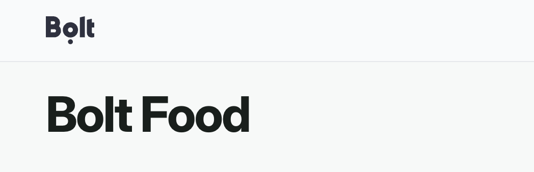 Bolt Food loqosu